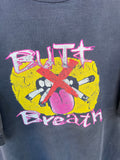 Vintage 90s Butt Breath Faded Distressed T-shirt