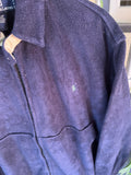 Vintage 90s Polo Ralph Lauren Fleece Harrington Jacket *Read Description*