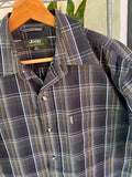 Vintage Jeep Plaid Button Up Shirt