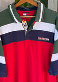 Vintage 90s Tommy Hilfiger Sailing Gear Polo