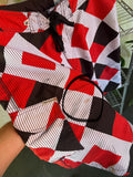 Vintage Y2K Red Sand Boadshorts