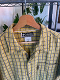 Vintage Columbia Plaid Button Up Shirt