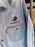 Vintage 90s Winchester Denim Button Up Shirt