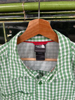 Vintage The North Face Plaid Button Up Shirt