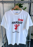 Vintage 80s Folk Fest Victoria British Columbia T-shirt