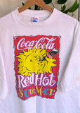 Vintage 90x Coca Cola Red Hot Summer T-shirt