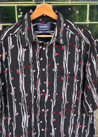 Vintage 90s Portobellos Silk Button Up Shirt