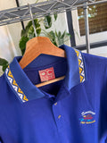 Vintage 90s Canoe Club Sailing Fiji Islands Polo