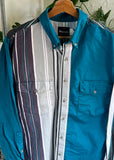 Vintage 90s Wrangler Western Button Up Shirt