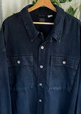 Pre-Loved Levi’s Masonic Patch Button Down Overshirt / Jacket