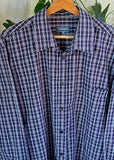 Vintage Tweed River Plaid Button Up Shirt