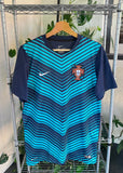 Vintage 2015 Nike Portugal Pre Match Training Soccer Jersey