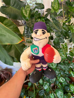 Vintage 90s Fremantle Dockers AFL Mascot Toy