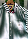 Vintage 90s Tommy Hilfiger Striped Button Up Shirt