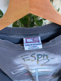 Vintage 90s ESPN2 Xtreme Roller Hockey Rare AOP Faded T-shirt