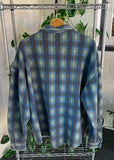 Vintage 90s Pioneer Plaid Flano Jumper Button Up