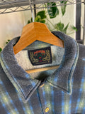 Vintage 90s Pioneer Plaid Flano Jumper Button Up