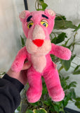 Vintage 1980 Pink Panther Mighty Star Plush Toy