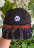 Vintage Volkswagen Hand Painted Hat