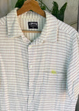 Vintage 90s Stussy Plaid Button Up Shirt