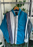 Vintage 90s Wrangler Western Button Up Shirt