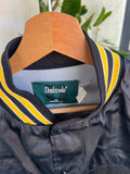 Vintage 90s Dunbrooke x Roy Hobbs Baseball Silk Bomber Jacket