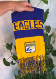 Vintage 90s West Coast Eagles AFL Scarf