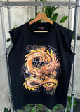 Vintage Y2K Dragon Sleeveless Shirt