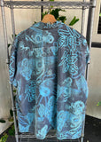 Vintage 90s Taboo Dragon Button Up Shirt