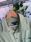 Vintage 90s Back Back Plain Button Up Shirt