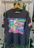 Vintage 1996 The Goosebumps x Hersheys Chocolate Speedway Promo Rare T-shirt