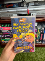 Vintage 1999 Hey Arnold ‘Lights, Camera, Arnold!’ VHS Tape