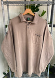 Vintage Diadora Long Sleeve Polo