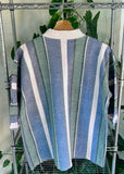 Vintage 90s Armando Striped Mock Neck T-shirt