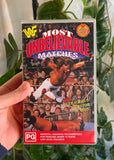 Vintage WWF 1994 Most Unbelievable Matches VHS Video Tape