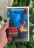 Vintage 1997 Fire Down Below VHS Tape