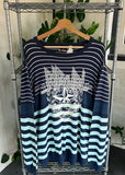 Vintage Y2K Rip Curl Striped Sweater