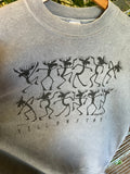 Vintage 1991 Yellowstone Moose Jumper