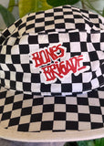Vintage Vans x Bones Brigade 2012 Skateboarding Rare Checkered Painters Hat