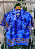 Vintage Y2K City Impact Dragon Button Up Shirt