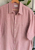 Vintage 90s Woolworths Plaid Button Up Shirt