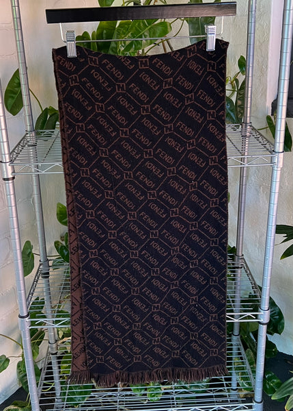 Vintage Fendi Wool Scarf