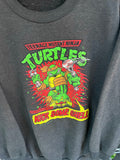 Vintage 1989 Teenage Mutant Ninja Turtles ‘Kick Some Shell’ Crewneck Jumper
