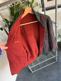 Vintage 90s Arnold Palmer Reversible Plaid Jacket