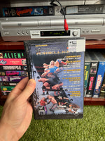 Vintage 2001 WWF Rebellion Large Case VHS Tape