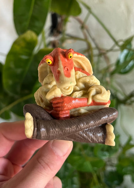 Vintage 1999 Star Wars Episode 1 Jar Jar Binks Toy