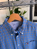 Vintage 90s Tommy Hilfiger Plaid Button Up Shirt