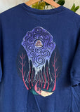 Vintage 90s Nike ACG ‘Cycling through a Forrest’ Rare T-shirt