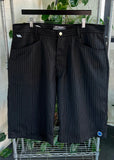 Vintage Y2K West Pin Striped Long Shorts