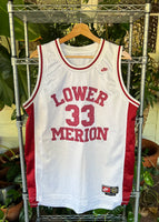 Vintage 1996 Nike Lower Merion Koby Bryant B-Ball Jersey